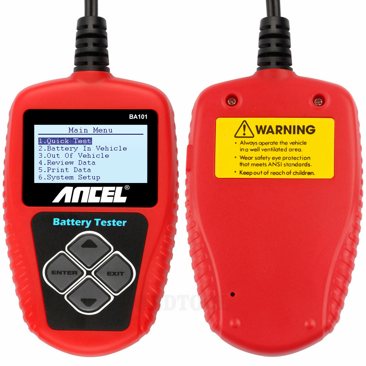 LED 12V Car Battery Load Tester Alternator Battery Analyzer Auto Diagnostic Tool