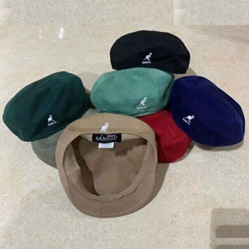 Kangol Breathable Beret Hat Summer Casual Woven Caps