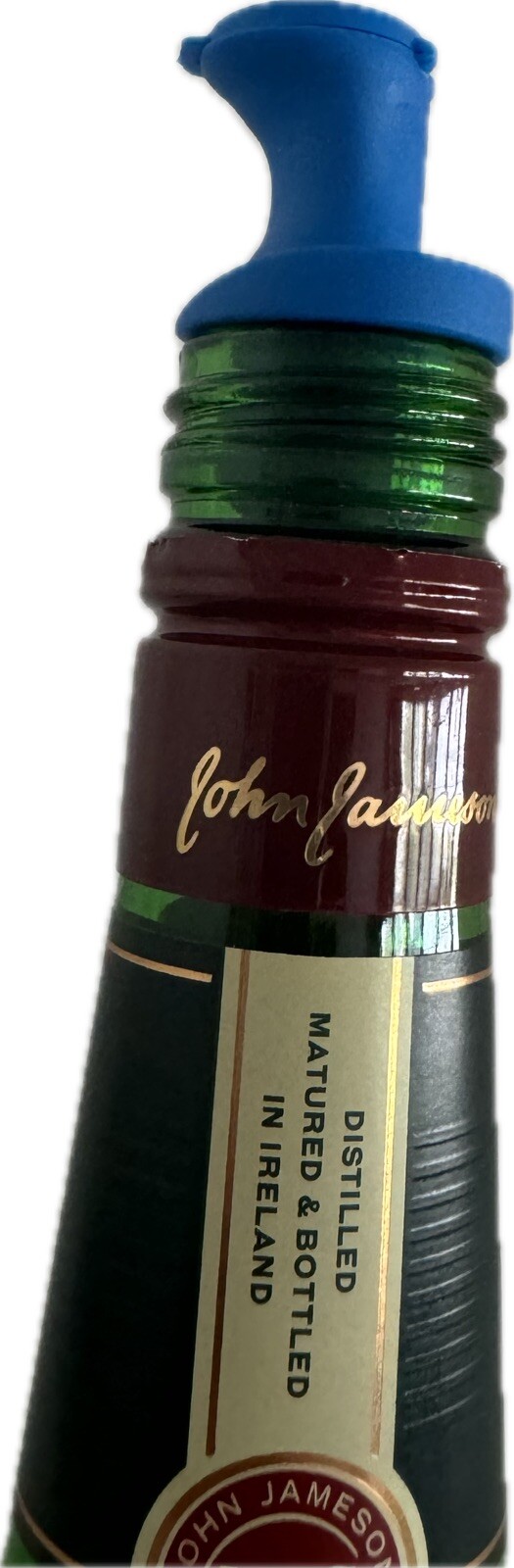 12 Blue POUR SPOUTS Flip Top Liquor Bottle Pourers - NEW Dust & Bug Free!