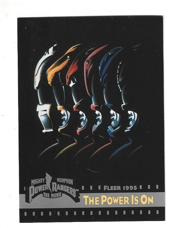 1995 Fleer Mighty Morphin Power Rangers The Movie Singles Pick From List NRMT