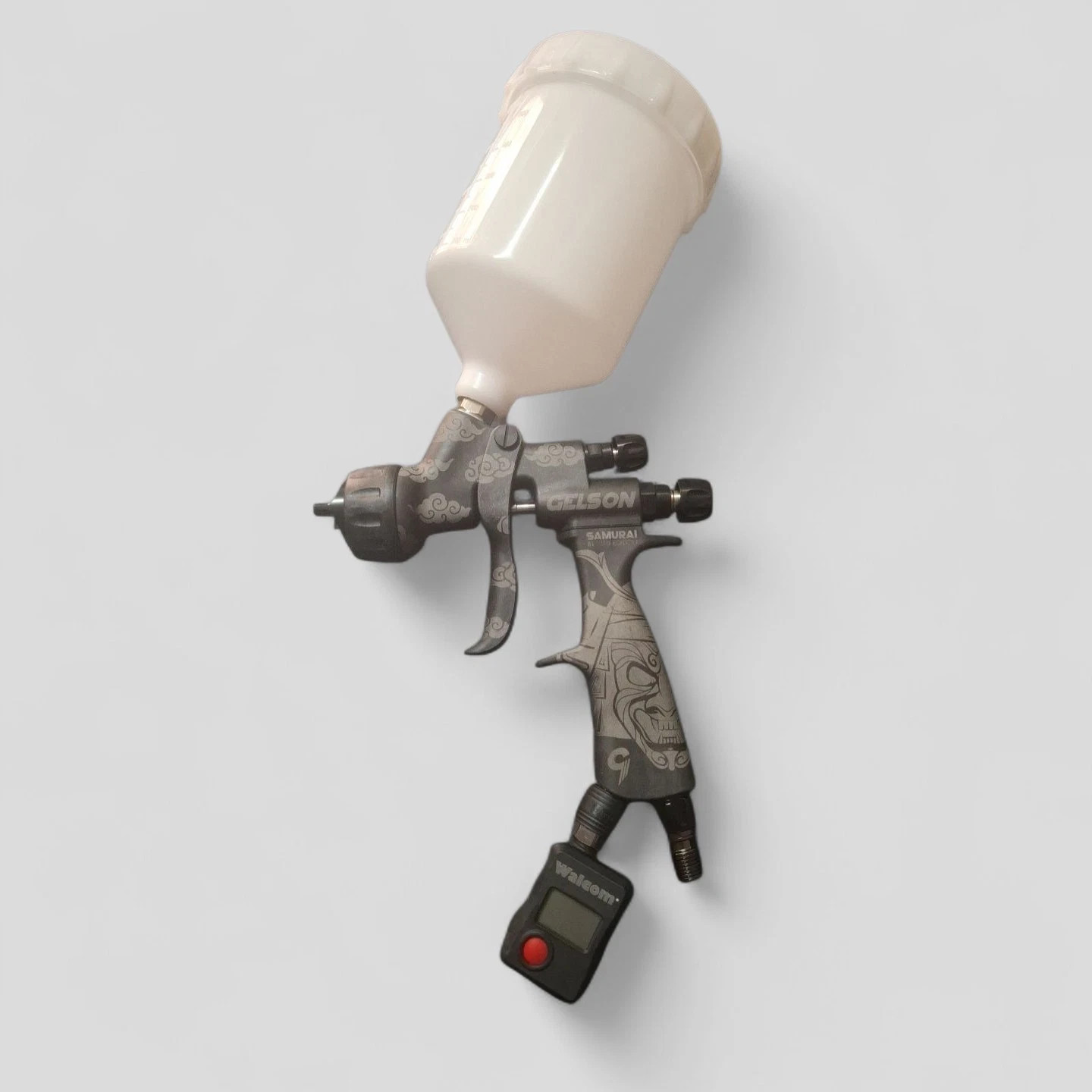 SPRAY GUN Genesi Carbonio 360 EVO HALO Clear 1,3 "SAMURAI LTD EDITION" - WALCOM