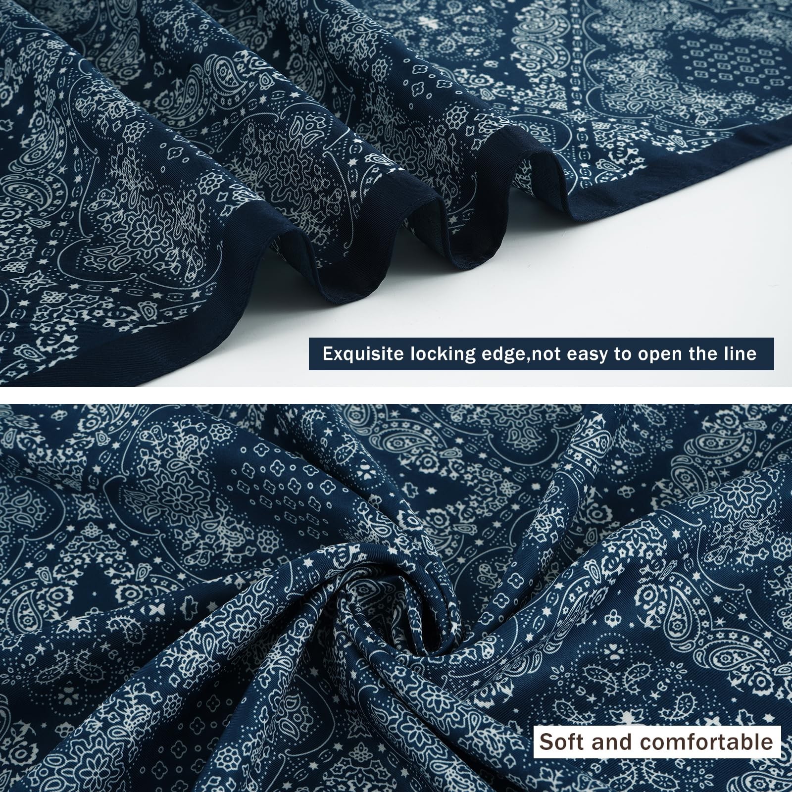 43 Inch Wild Rag Extra Large Oversize Western Scarf Bandana XL Cowboy Shawl