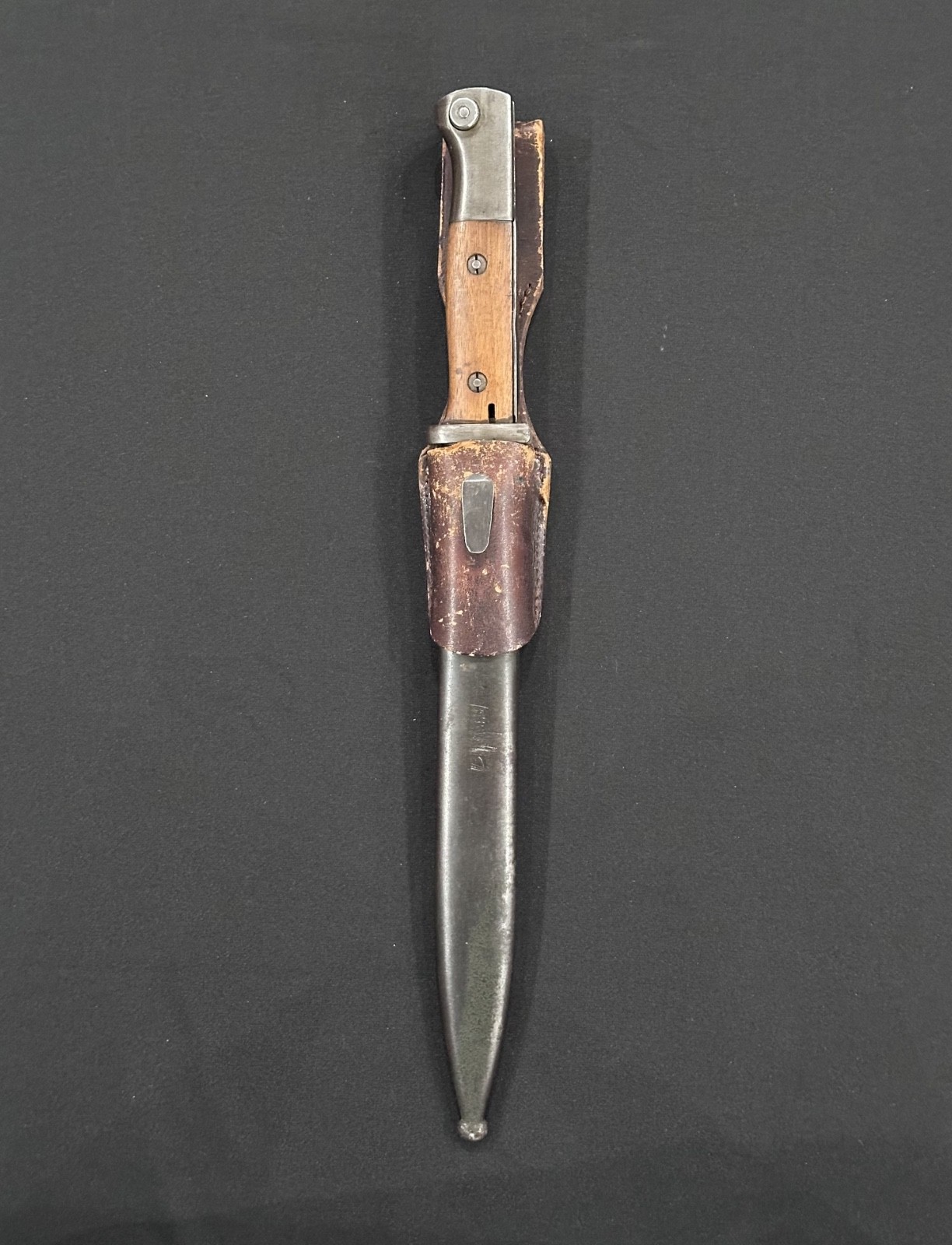 Original German Pioneer Bayonet (Saw Back) Deutsche Maschinenfabrik A-G