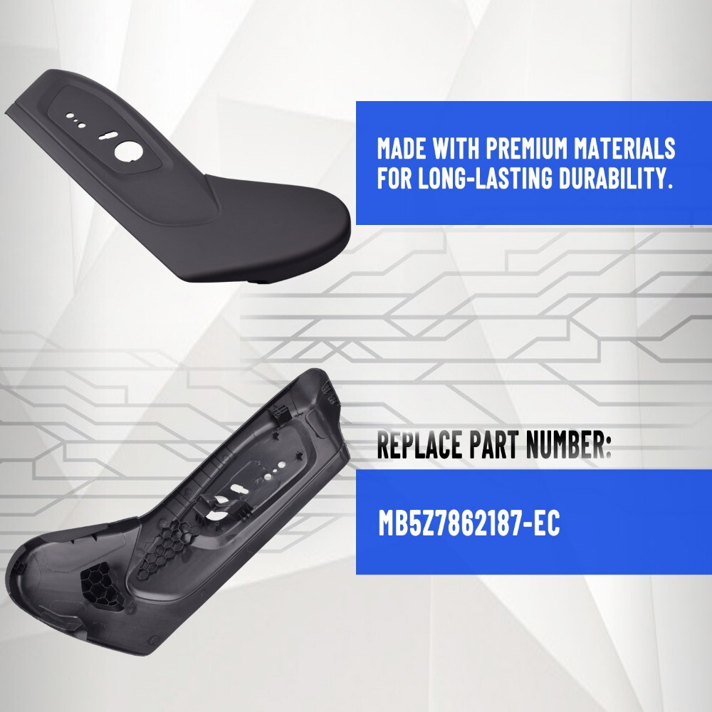 NEW For 20-23 Ford Explorer Front Seat Trim Panel Shield LEFT Driver Side BLACK