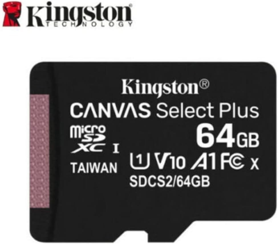 Kingston 64GB Canvas Select Plus microSDXC Card