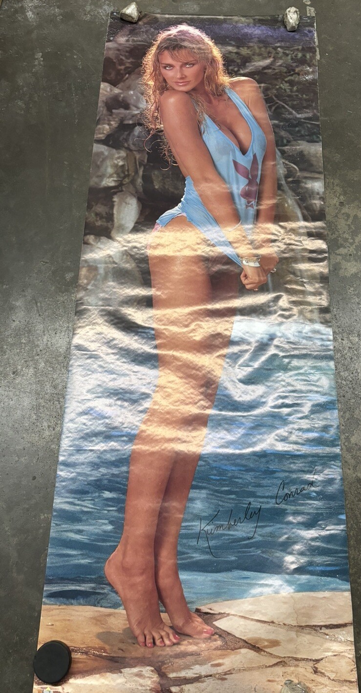 Kimberly Conrad 1988 door Poster  hot girl  Water Damage C2425