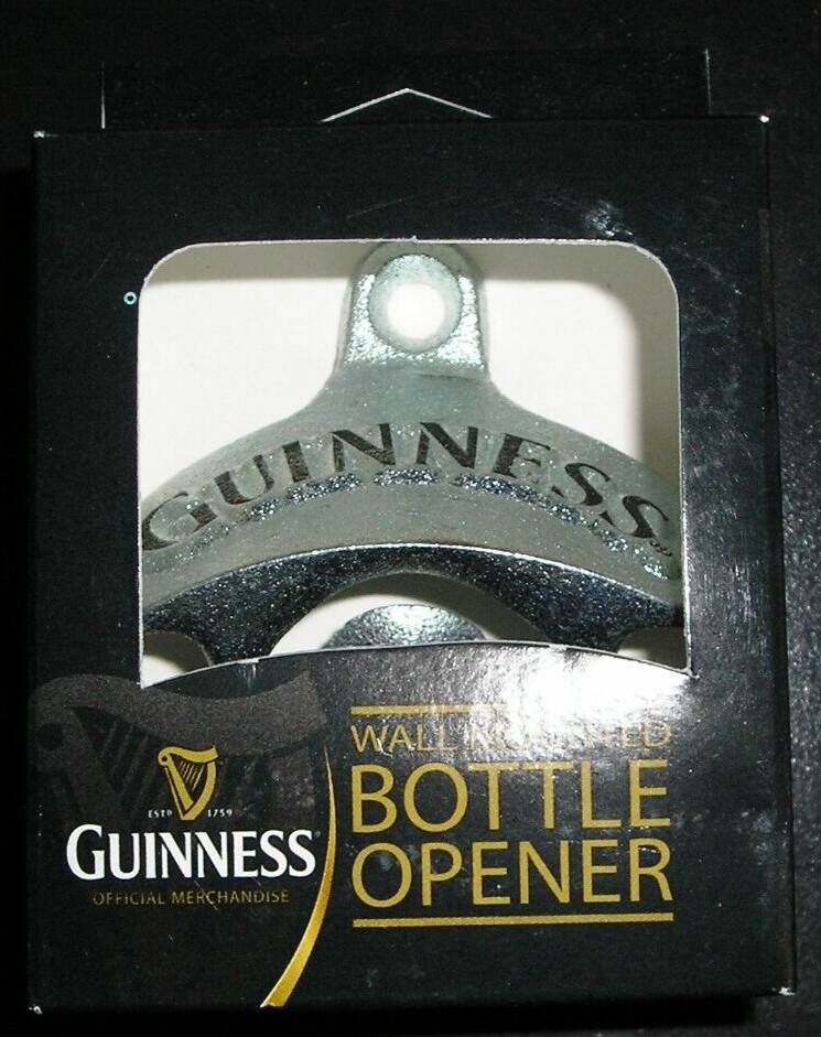 Guinness Wall Mounted Bottle Opener