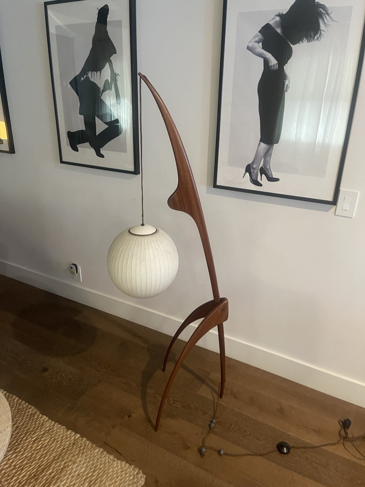 1950s Rispal “Praying Mantis” Floor Lamp – Smaller Edition