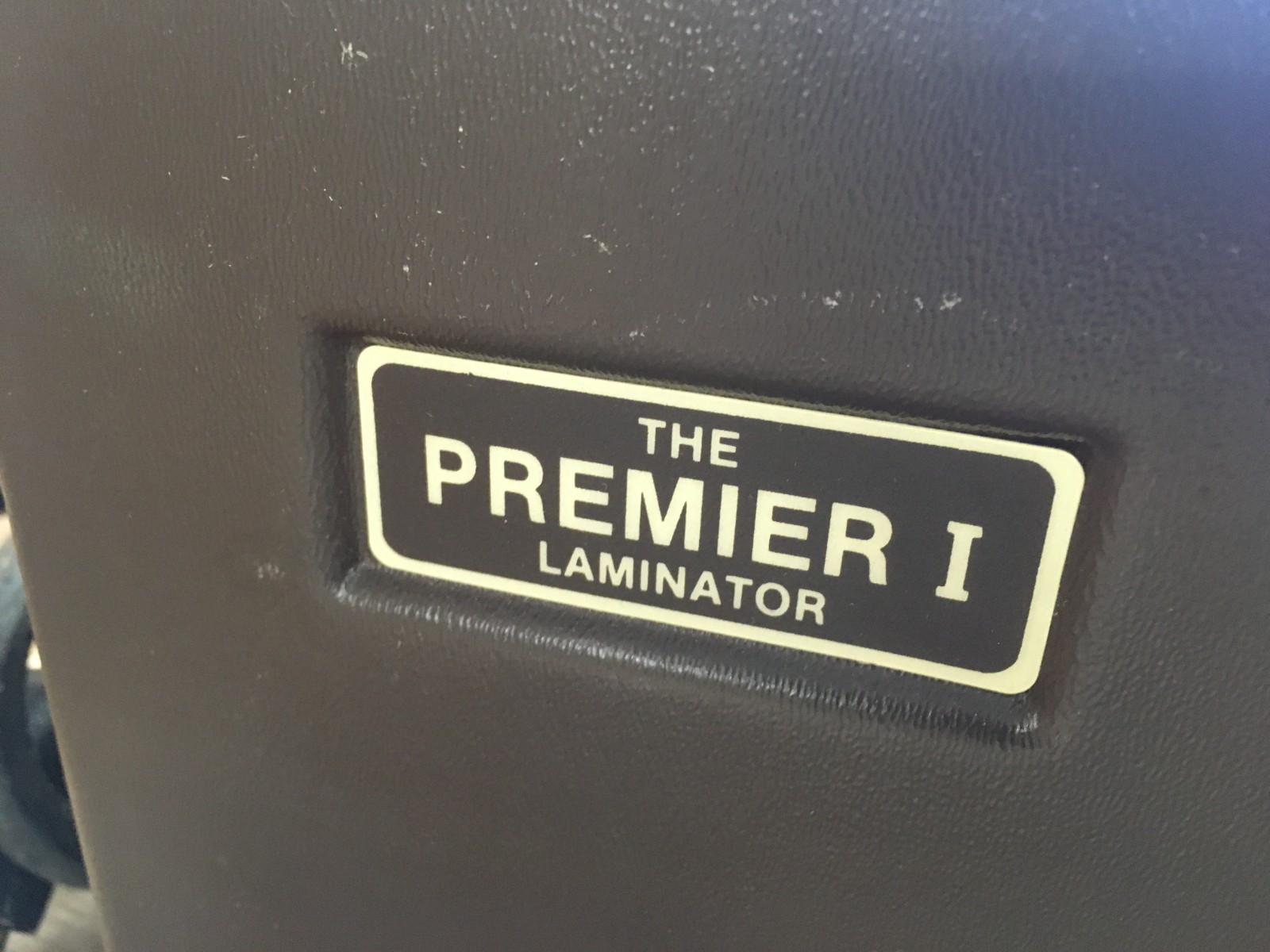 **LEDCO PREMERE 1 18-INCH COMMERICAL LAMINATOR & 2 ROLLS HD SHOP SCHOOL