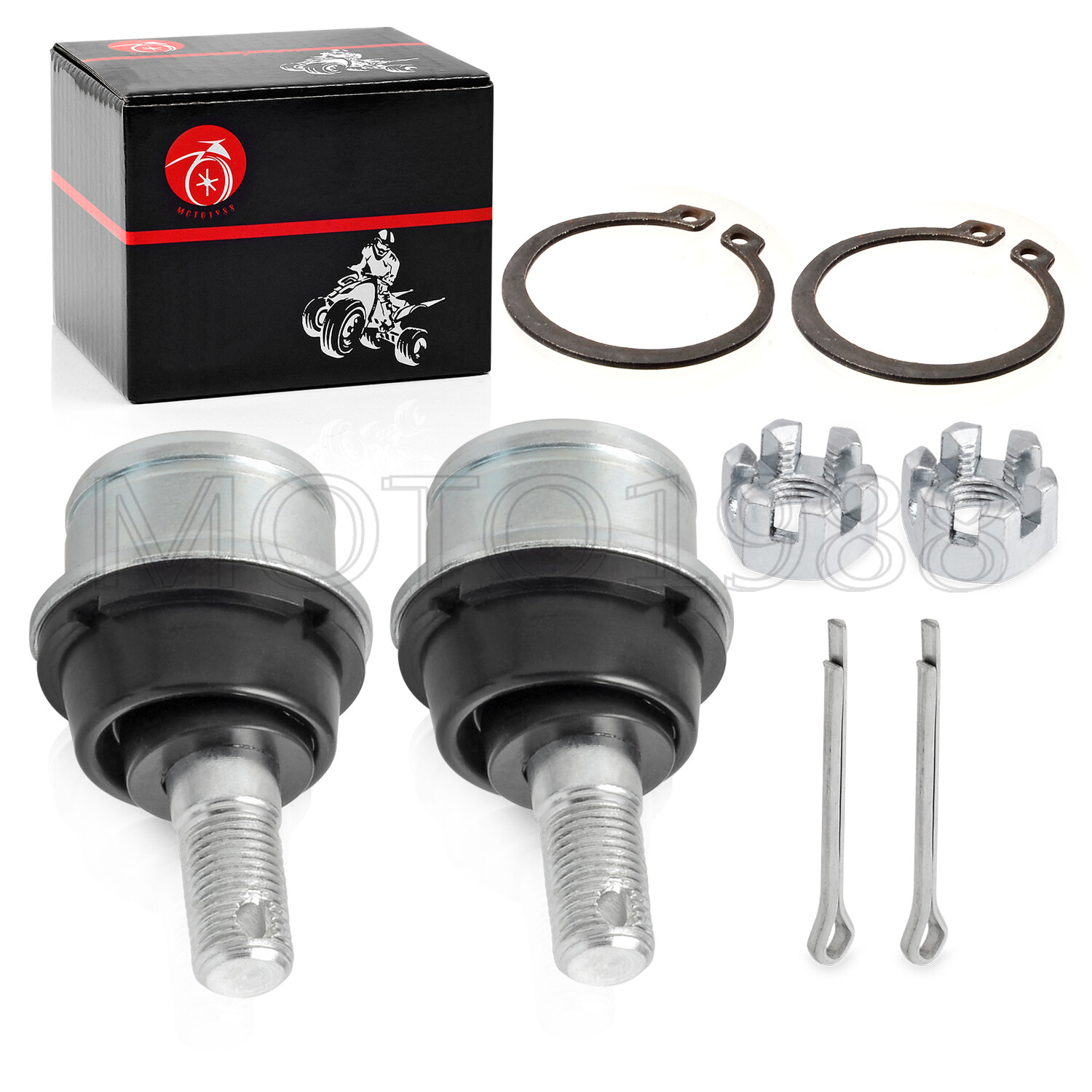 4x Front Lower Ball Joints for Honda 51355-HP5-601 51355-HC5-004 Rancher 350 420