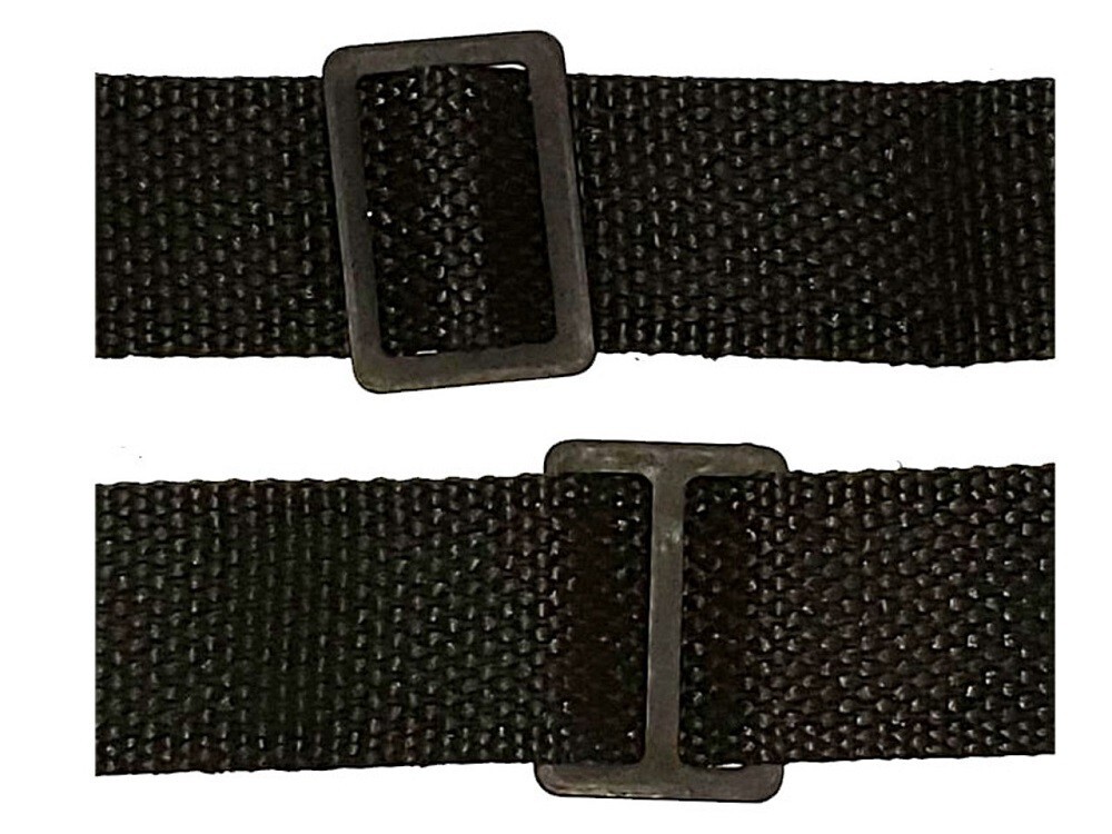 USGI Issue Black Silent Rifle Sling - 52" x 1.25" - New - Made in USA