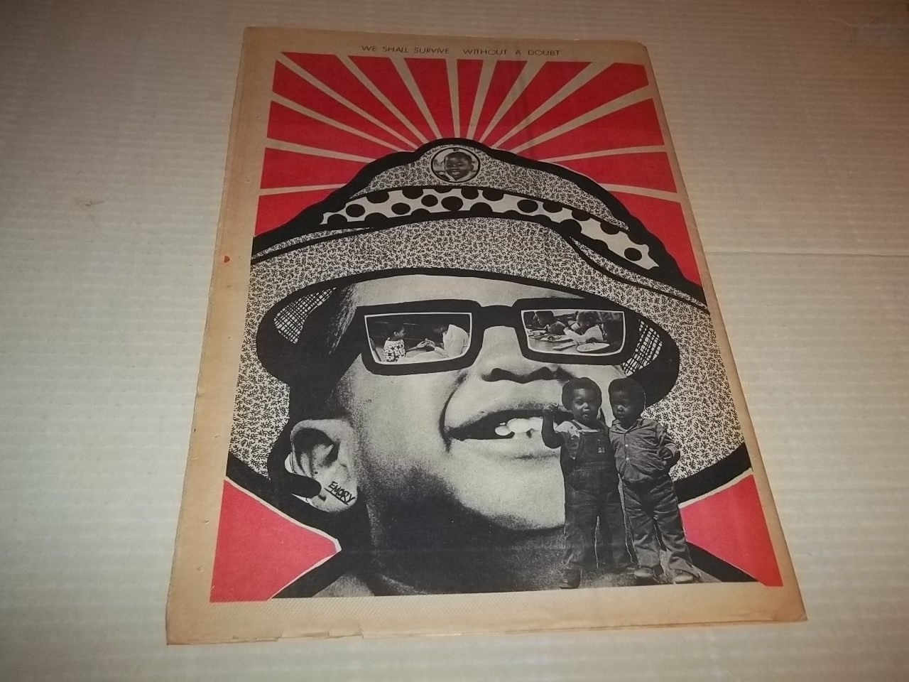 Black Panther Newspaper Aug 31, 1971 Randy Williams, David Hilliard VG+