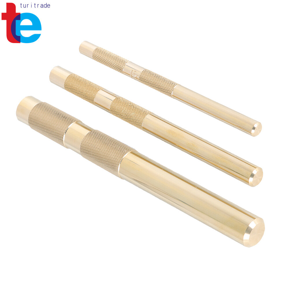 Set 3-Piece Brass Drift Punch Replace for 61360 3/8" to 3/4"