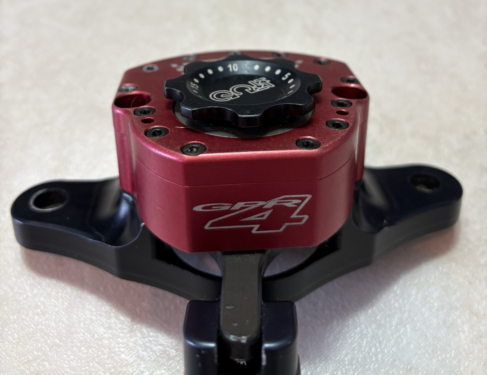 Yamaha GPR V4 Steering Damper Stabilizer Red 06 YZF