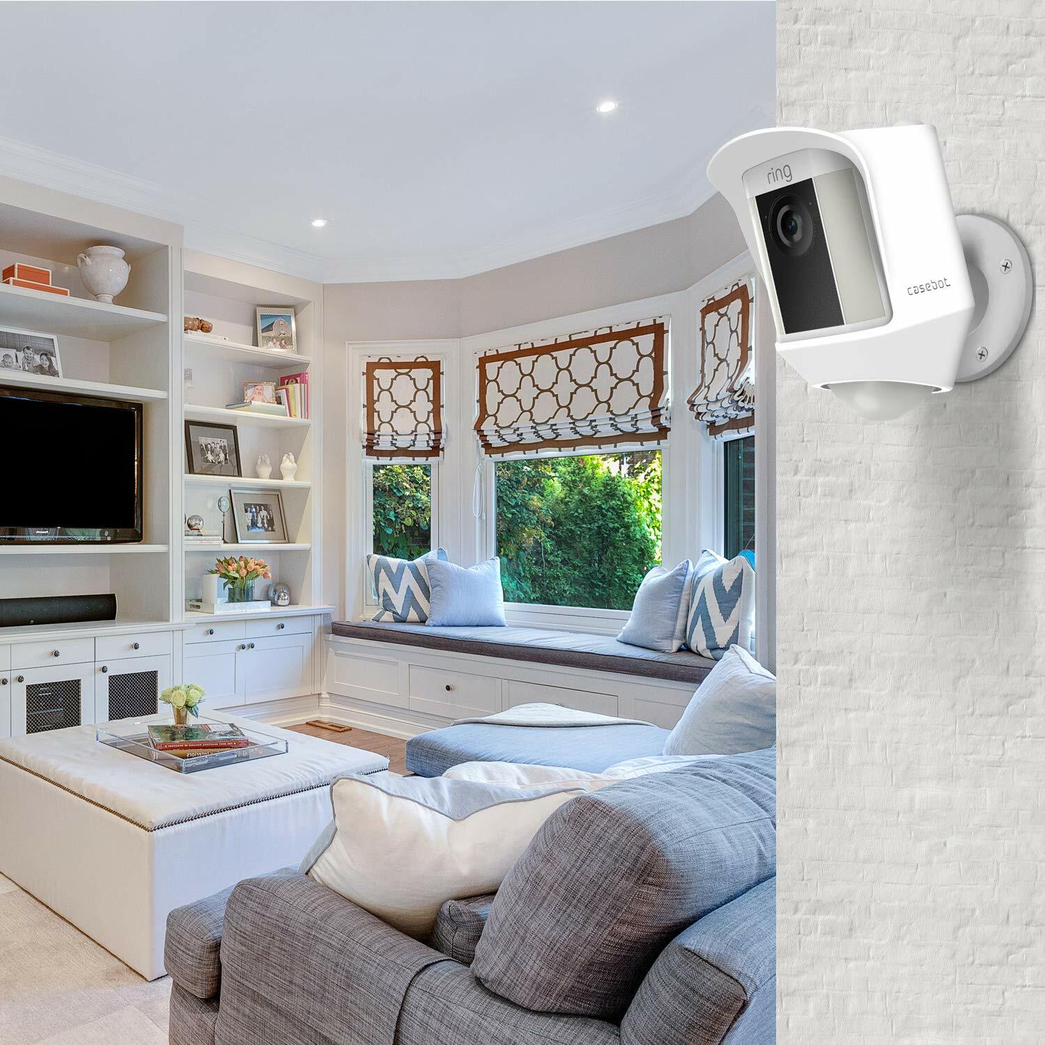 For Ring Spotlight Cam HD Security Camera Weather Resistant Silicone Case Skin