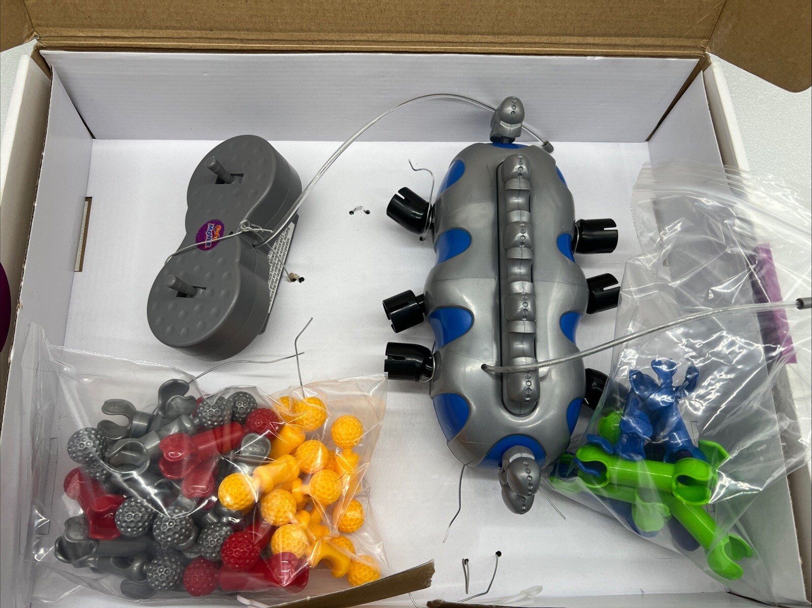 ZOOB MOVER Motorized Remote Control 40 piece 3D Creative Building Tested!