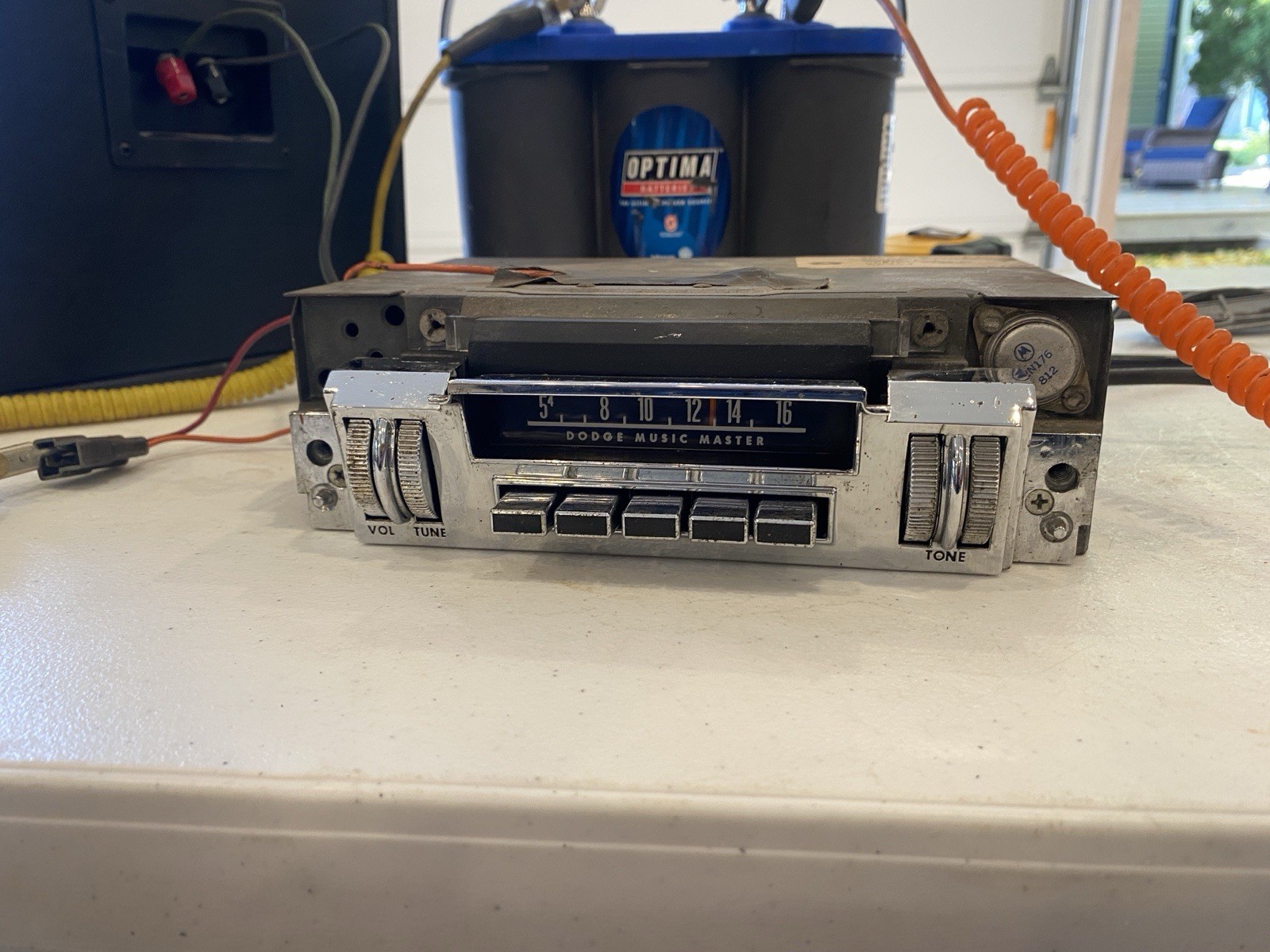 1967 1968 Dodge Polara Monaco WORKING AM radio 2864884 Mopar 67 68 Music Master