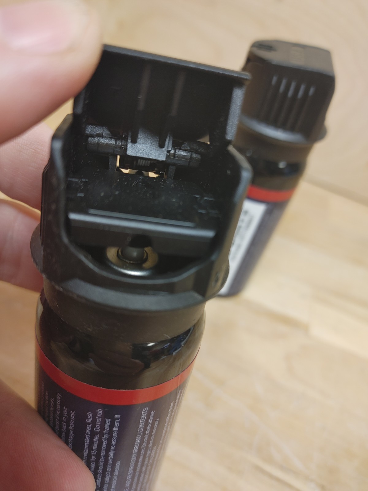 Vexor Police-Strength Pepper Spray 2-Pack, 20ft Range, Flip Safety Self Defense