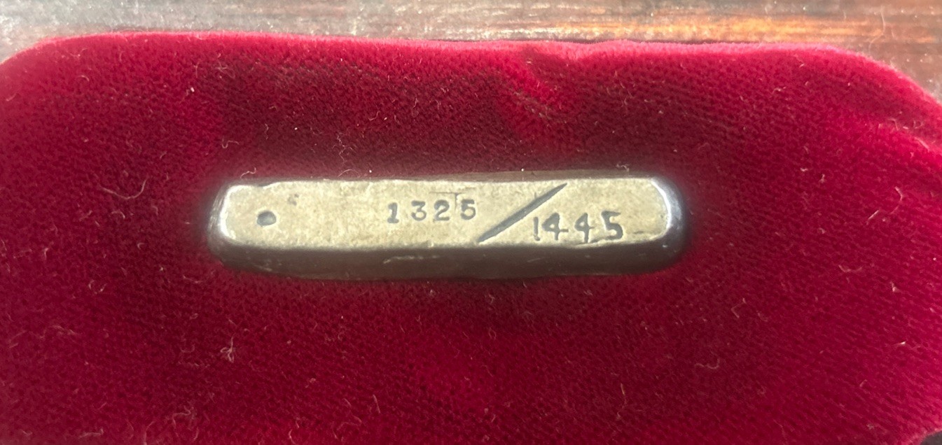 Silver Ingot From Nuestra Senora De Atocha