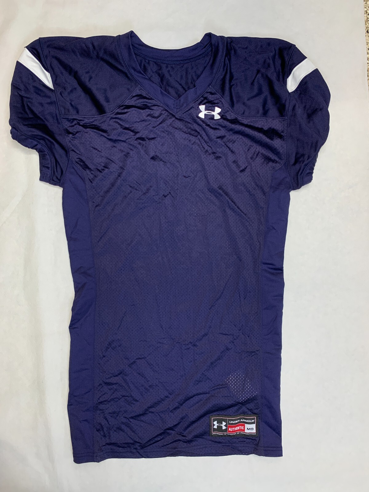 Under Armour Encounter Football Jersey Men's Medium Navy Blue