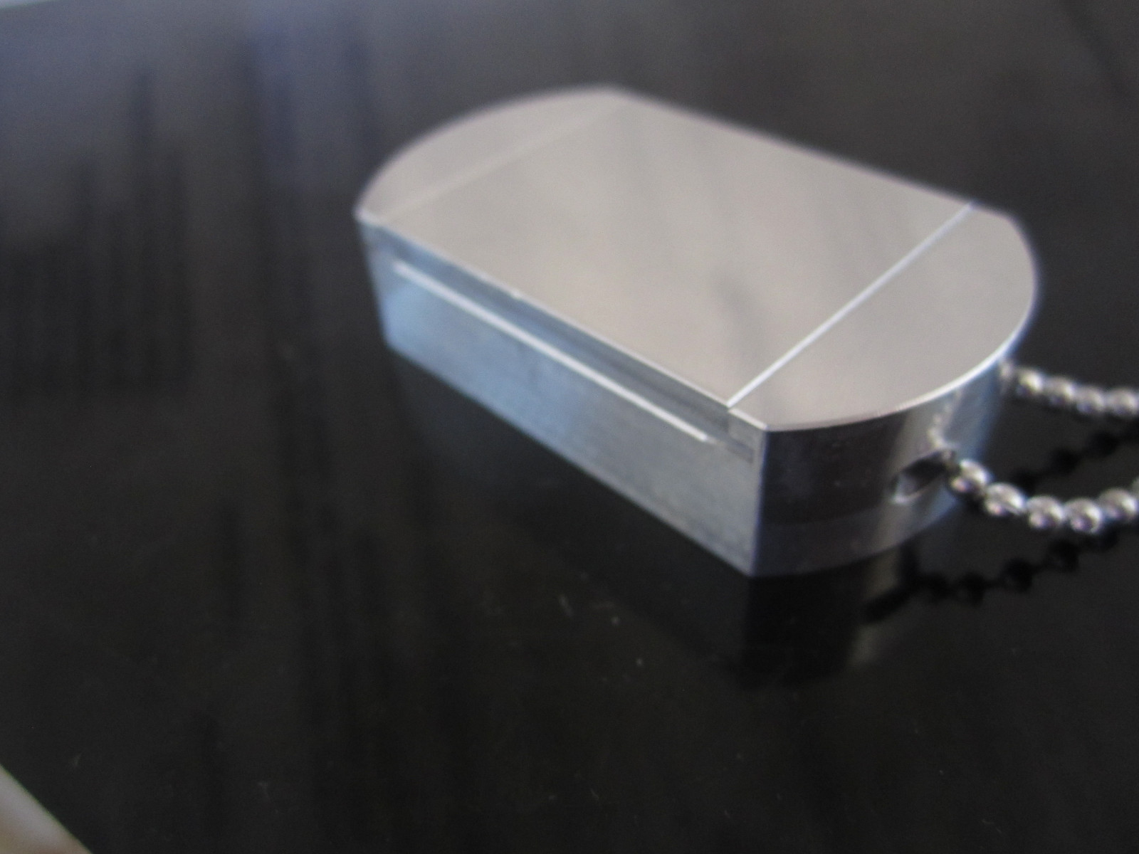 MagTag by MAGNO Dogtag Pill Holder Capsule Pendant Medicine Case Bourne Pillbox