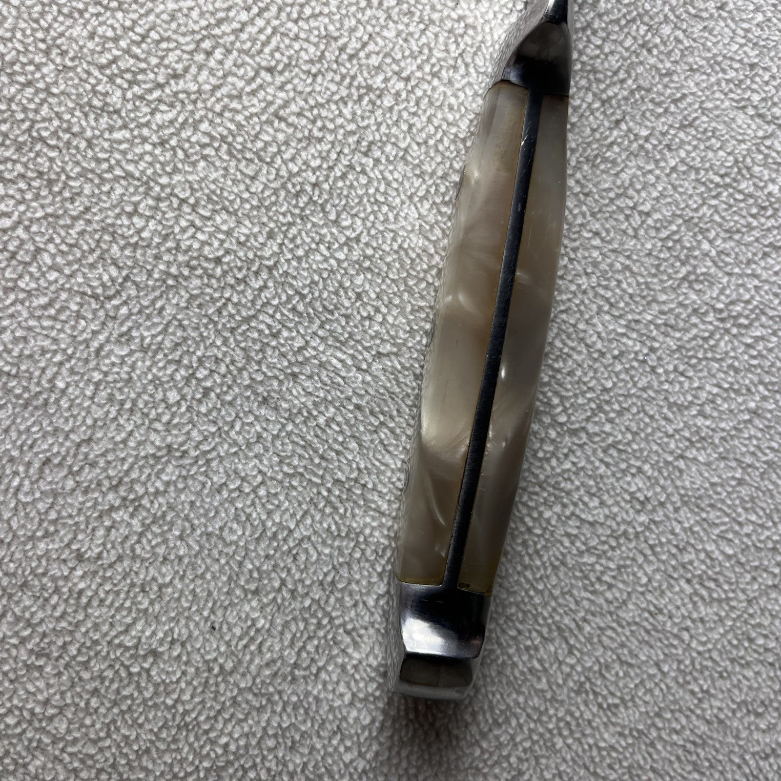 Oneida Vintage Pearl Crest Stirling Silver 9.25" 1 Piece Steak Knife