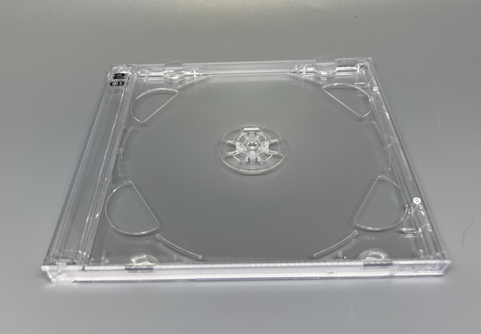 SALE! 3 PCS New Rare 10.4MM Double (2) CD Jewel Case, Clear Tray, PSC36-2CDPRINT