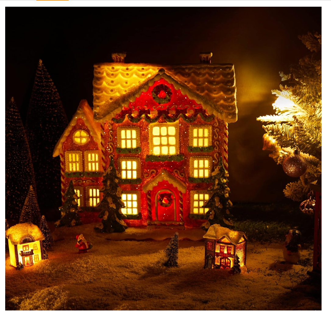 Accessory Cord with 3 LED Light Bulbs, 8.2 Ft Indoor Blow Mold Light Cord