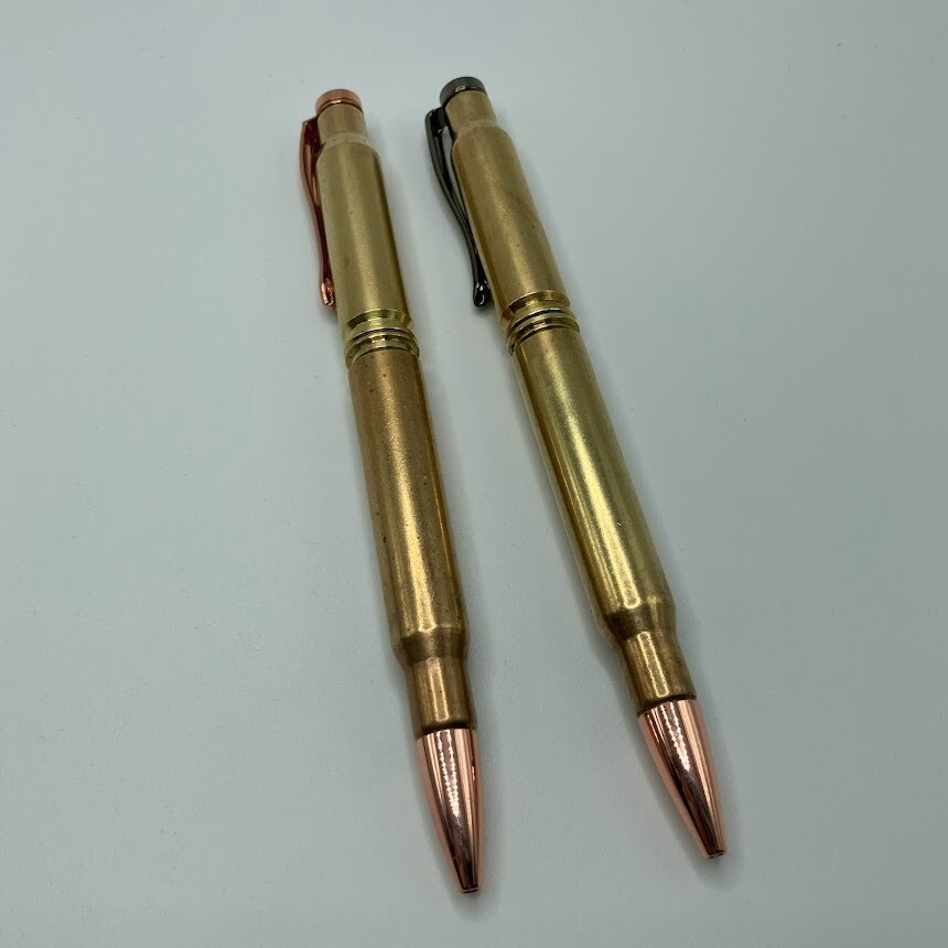 Bullet Casing Twist Pen - Made with real Bullets