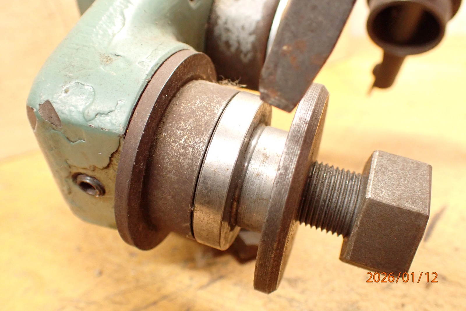 MILL CUTTER BLADE SHARPENING FIXTURE MADE WITH K.O. LEE GRINDER FIXTURE PARTS