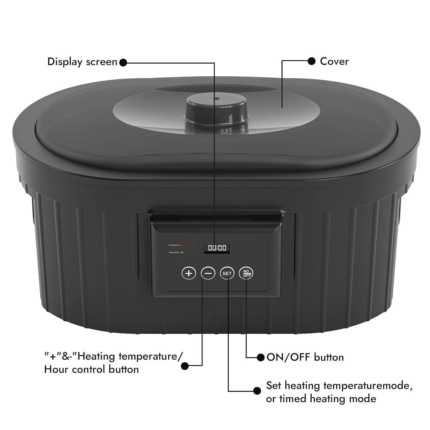 Paraffin Wax Machine for Hand and Feet, 5000ml Paraffin Bath