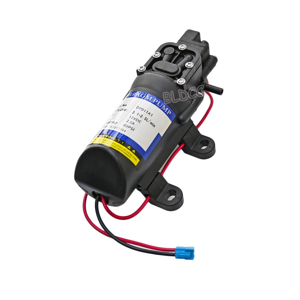 2Pack 60PSI Self-Priming Water Pump Pressure Diaphragm for RV Boat