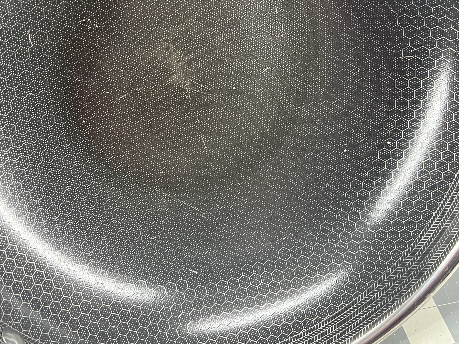 HexClad Hybrid Nonstick 12-Inch Wok Frying Pan (No Lid) - Used!