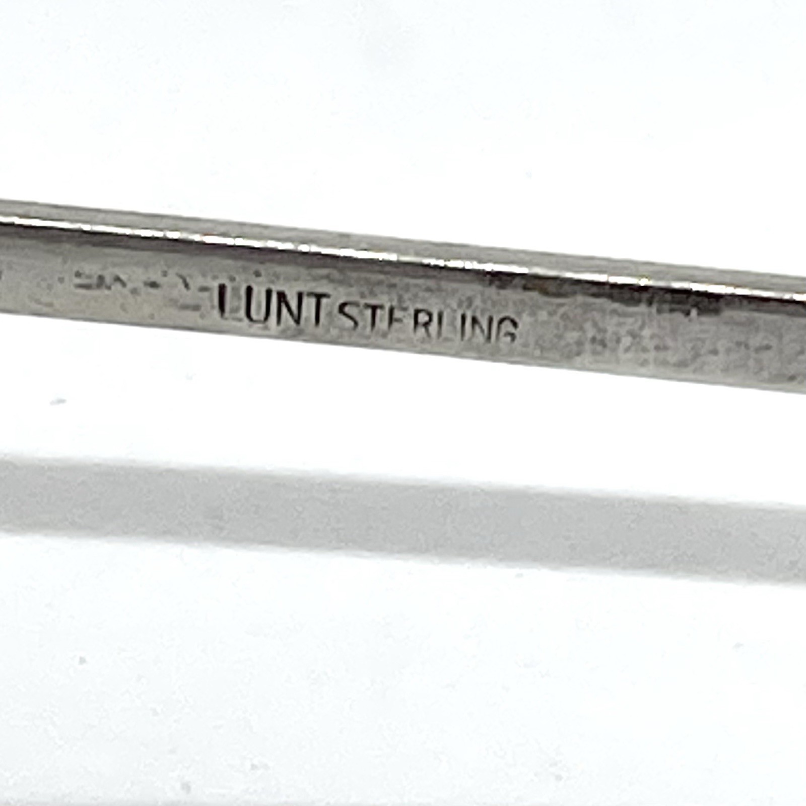 Vintage Chippendale Lunt Sterling Silver Hooded Bell Candle Snuffer Unused 9”