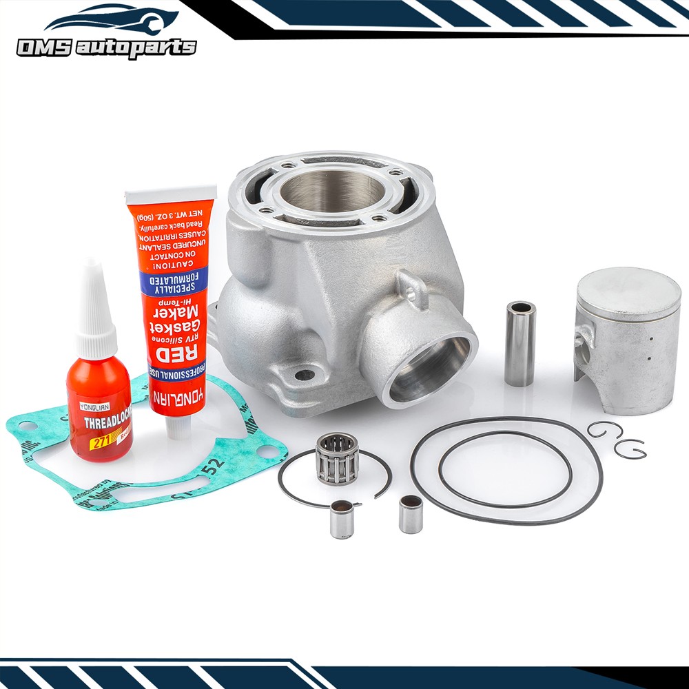 47.5mm Cylinder Piston Gasket Top End Rebuild Kit for Yamaha YZ80 1993-2001 ATV