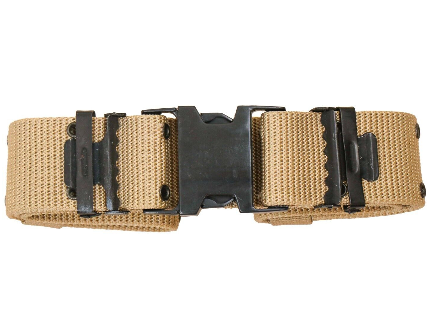 Large - US Air Force Security Forces Desert Tan Alice Belt USAF Military