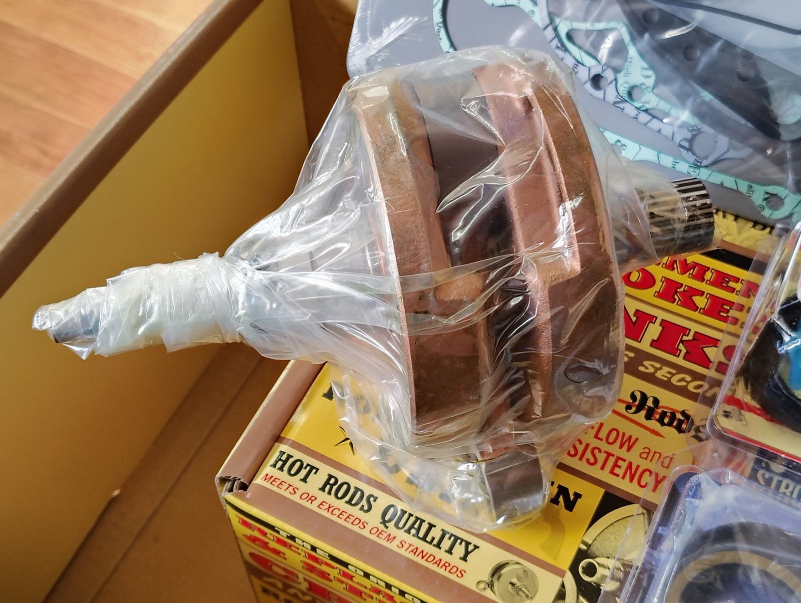 Hot Rods Bottom End Crankshaft Rebuild Kit 2002 2003 2004 2005 Honda CRF 450R