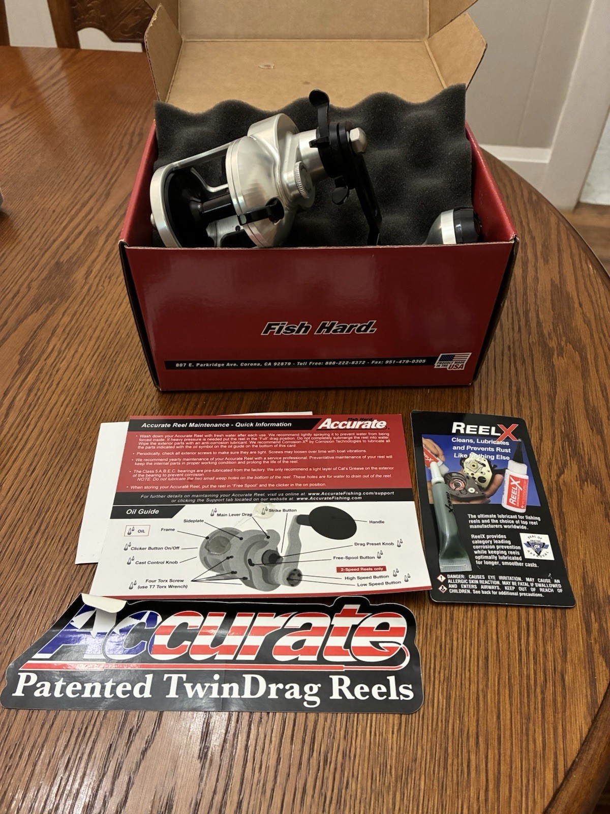 Accurate Tern 400 Baitcasting Reel Right Hand