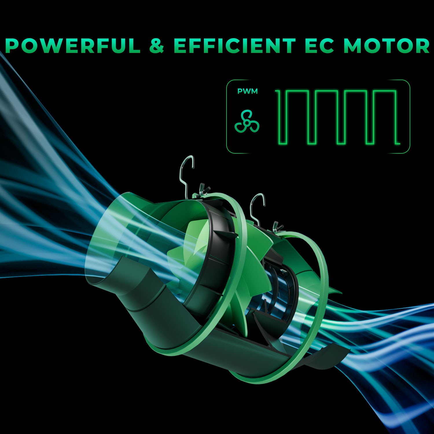 Mars Hydro Ifresh 4"Inline Fan Carbon Filter Kit Smart APP Control for Grow Tent