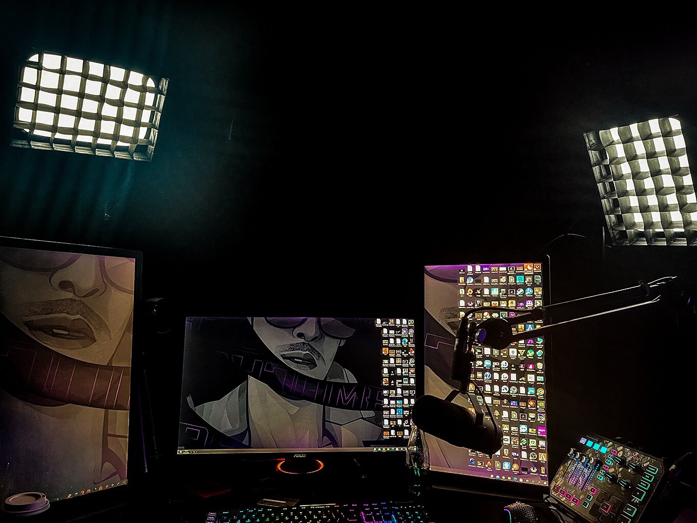 Set of 2 Grids for Elgato Key Light