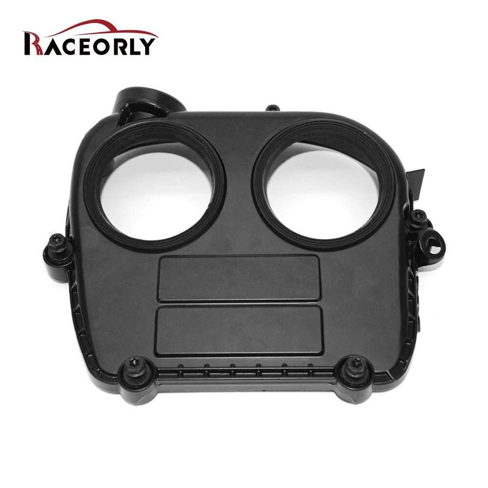 RACEORLY Aluminum Engine Upper Timing Cover For VW Golf GTI Audi 1.8 2.0 CJE CNC