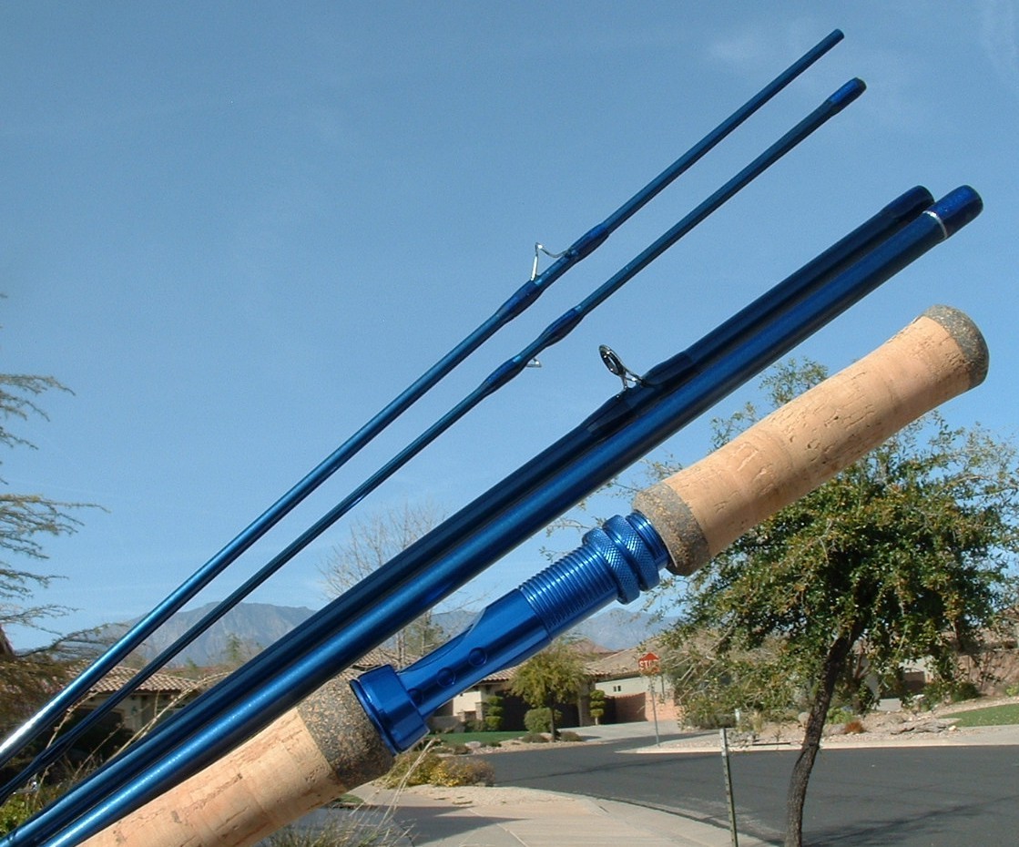 Santiam 11'2" 8/9wt Graphite Alaskan Travel Series 5pc Switch Rod w/HARD CASE