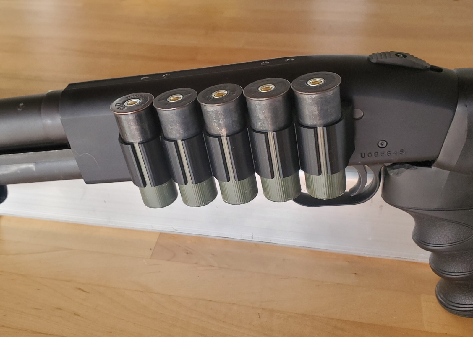 Side Saddle 12 ga stick on fits Mossberg SHOCKWAVE 500 590 Remington Tac 14 870