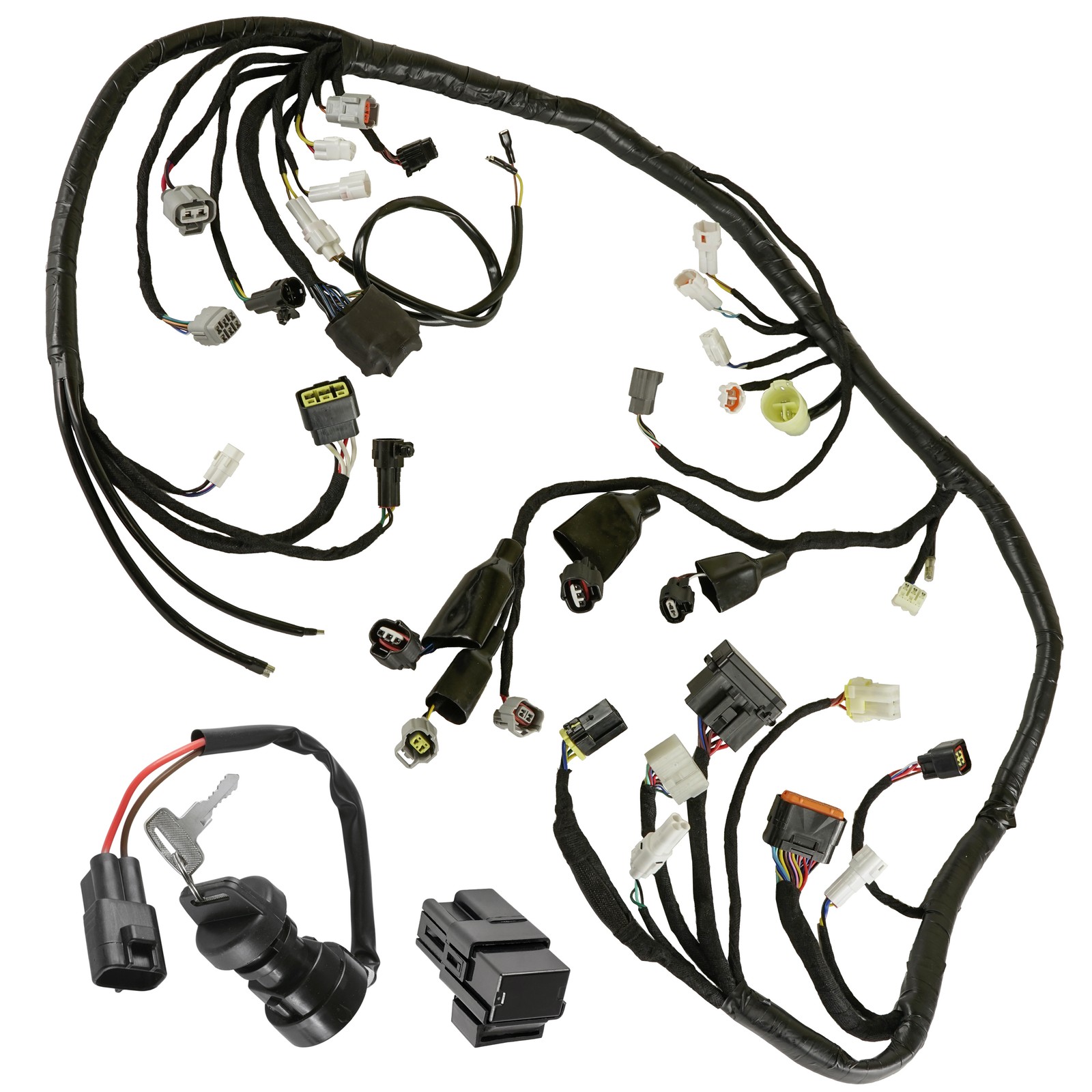 Wiring Harness Switch Key Relay For Yamaha Raptor 700 700R YFM700R 2013-2014