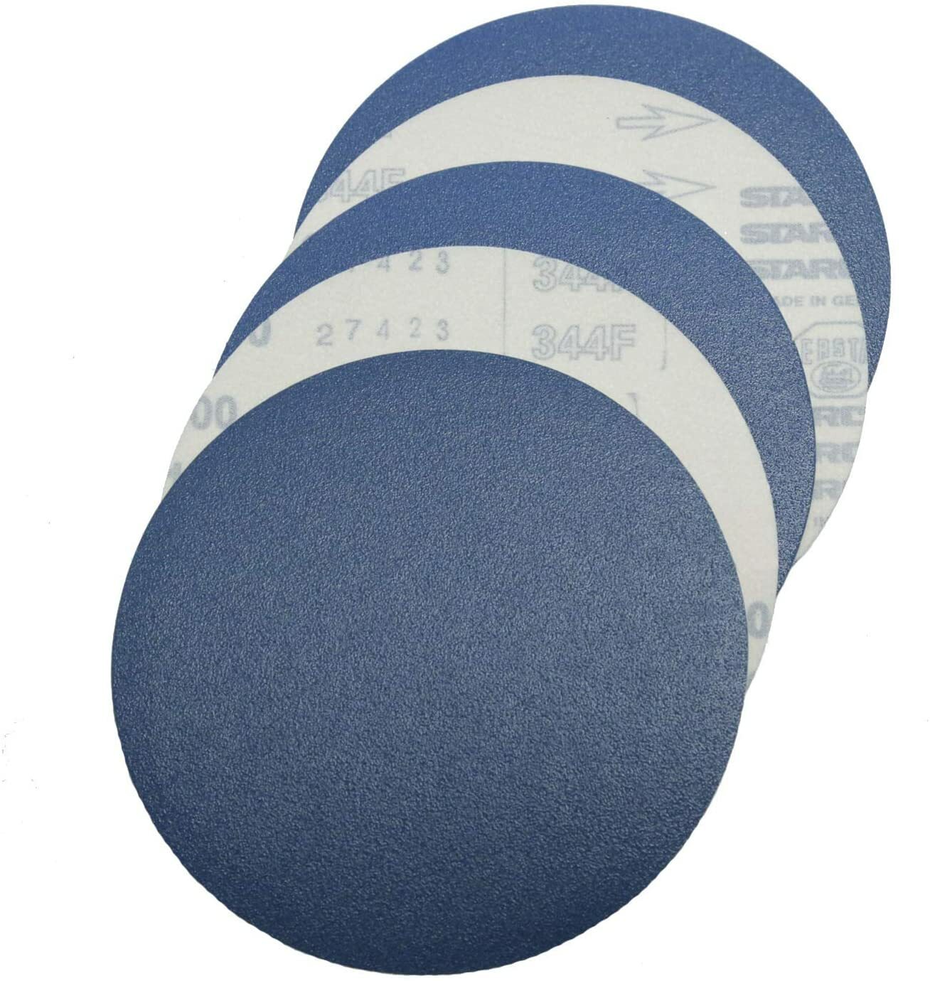 Starcke Premium 7 Inch Hook and Loop Sanding Discs Zirconia