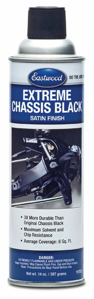 Eastwood Extreme Chassis Black Satin Aerosol 14 OZ Improves Corrosion Resistant