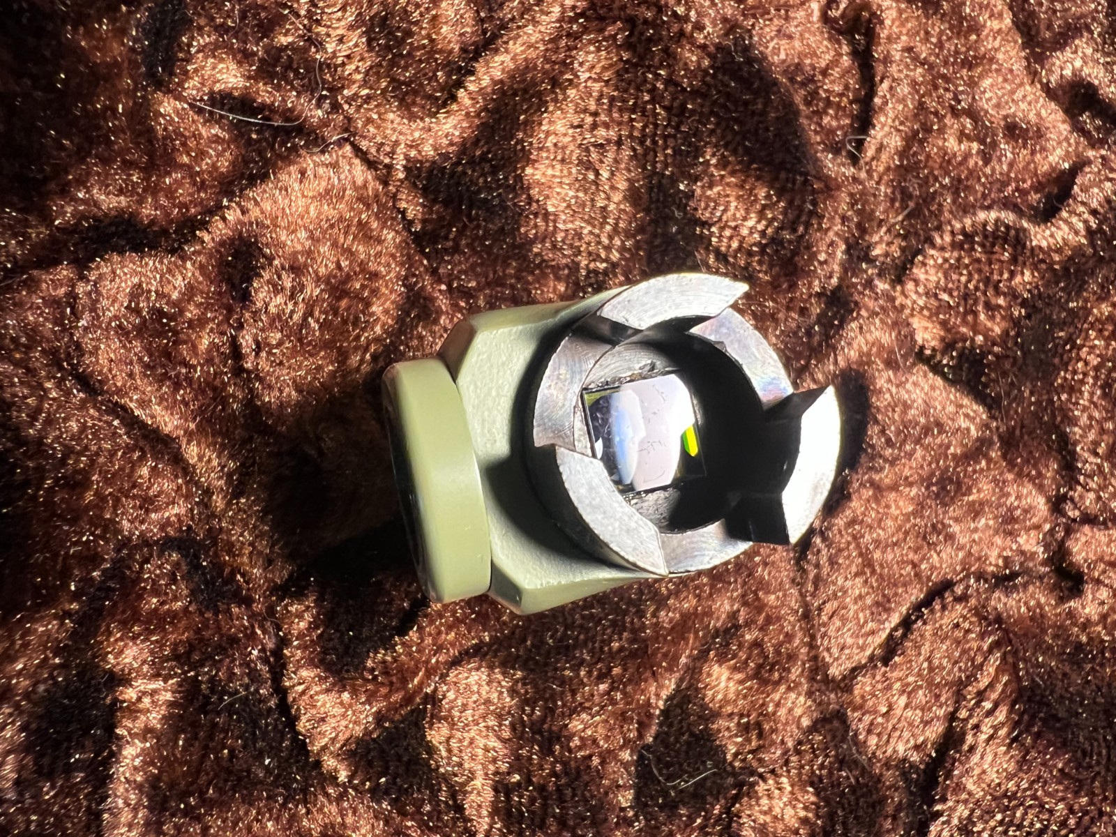 WILD HEERBRUGG T-2 T2 auto collimating lens with light source.