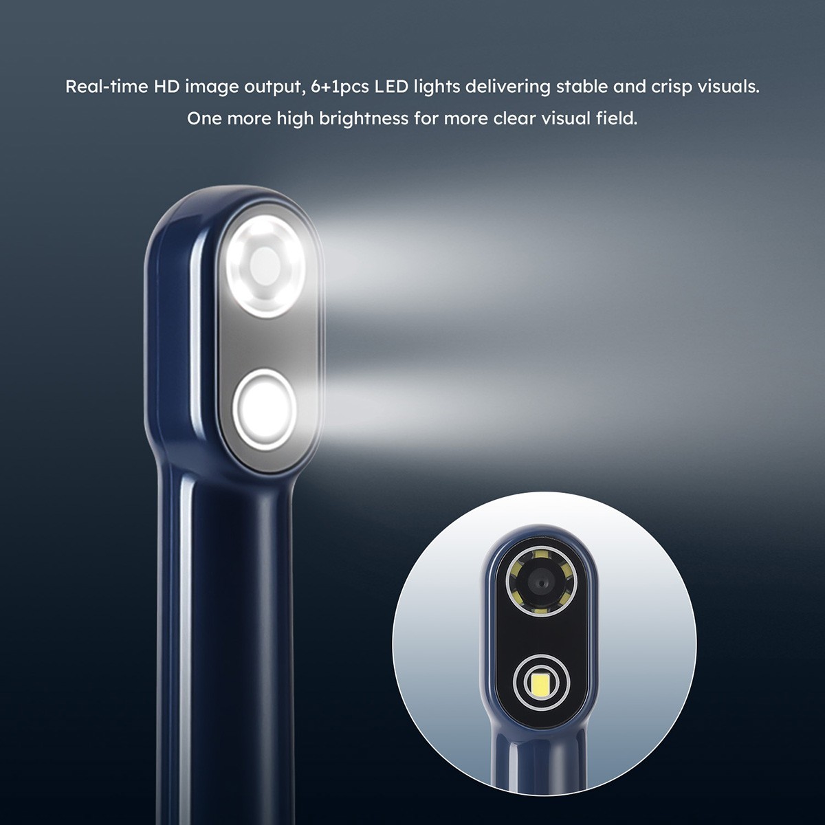 Dental Wireless WiFi Intraoral Camera Imaging Intra Oral Endoscope 7 LED Light