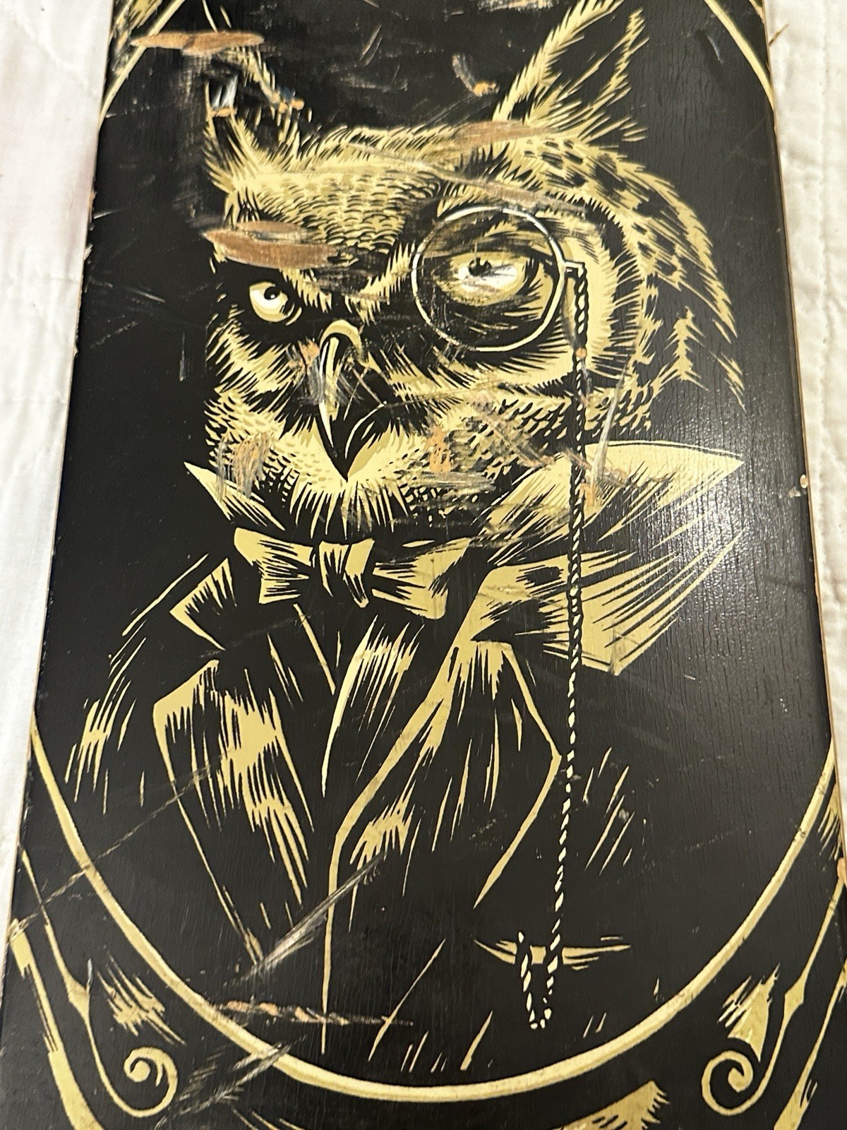 Rattray Zero Skateboard Longboard 30-1/2" X 7-1/2" Deck Complete 30.5” 5Lb Used