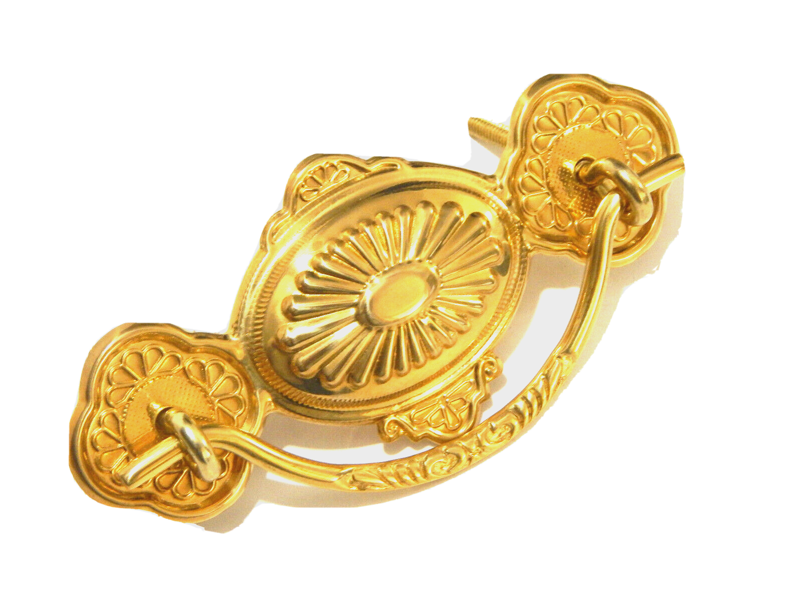 Victorian Vintage Eastlake Drawer Pull Brass